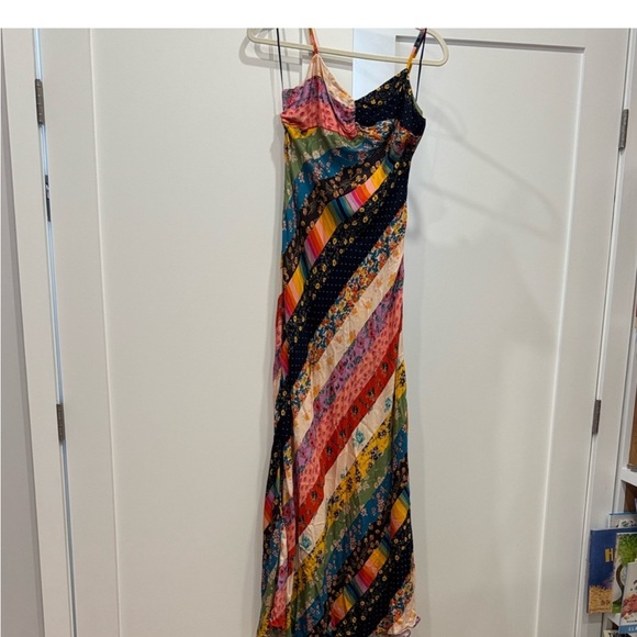 RARE LIMITED EDITION Free People Multicolor Striped Dress - Picture 4 of 6